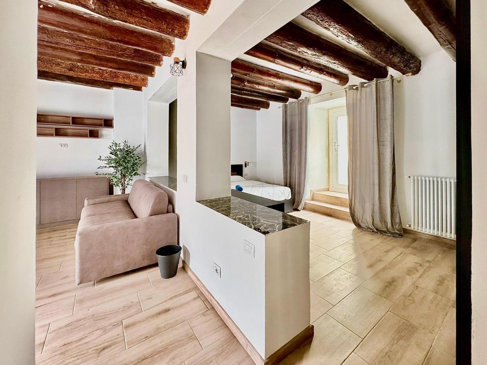 Appartement Casa Storica Del 1600 In Bergamo Centro Extérieur photo